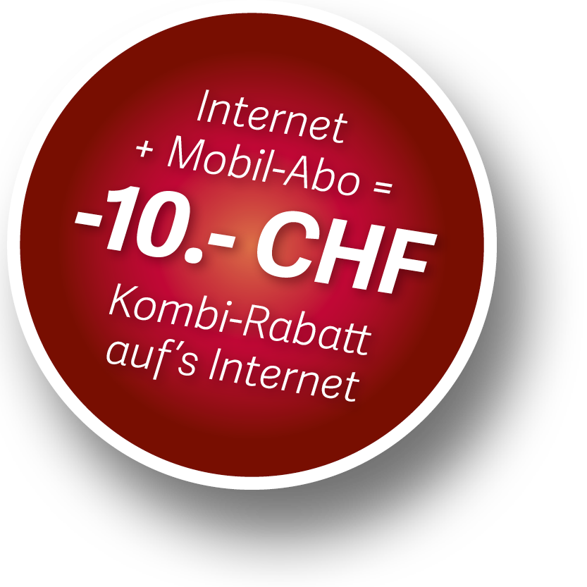 Kombirabatt: CHF 10