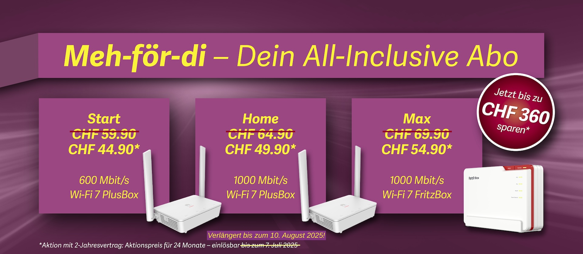 Hüpf zu Plus: Internet schon ab CHF 34.90