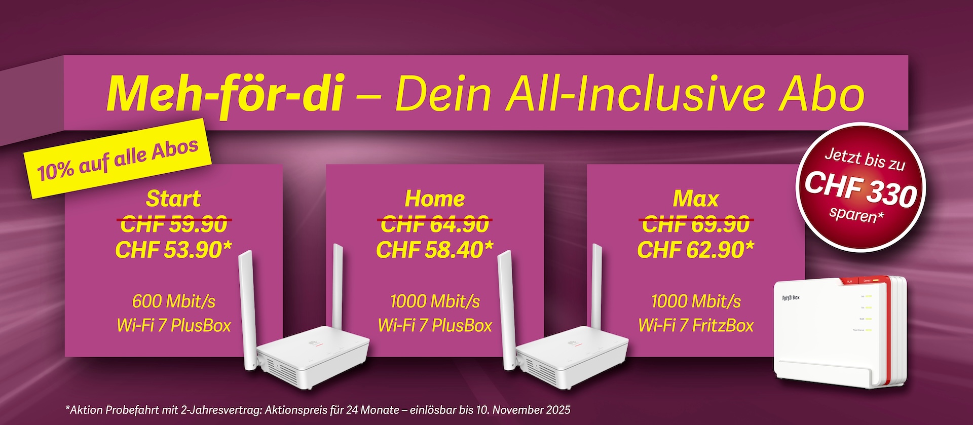 Hüpf zu Plus: Den besten Service jetzt mit 10% Rabatt