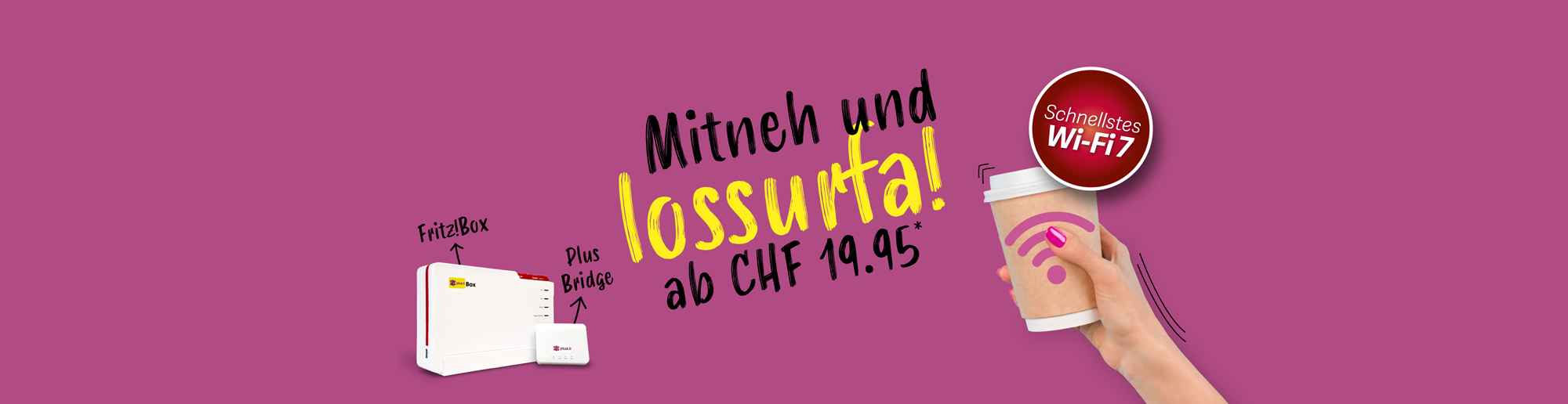 Mitnehmen und lossurfen: ab CHF 19.95