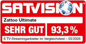 Satvision Sehr Gut 93,3%